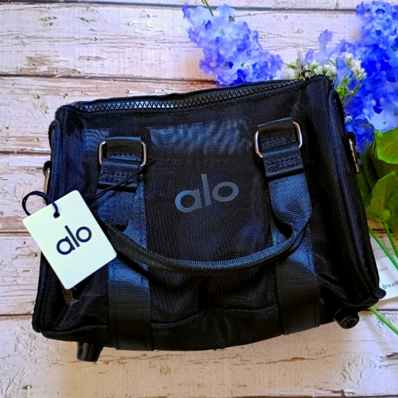 ALO Yoga Handbags - Alo Yoga Mini Duffle Bag In Black
